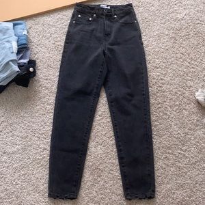 princess polly high waisted jeans NEVER WORN